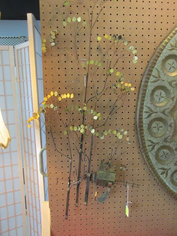 CURTIS JERE "VILLAGE" WALL SCULPTURE: SEE TITLE