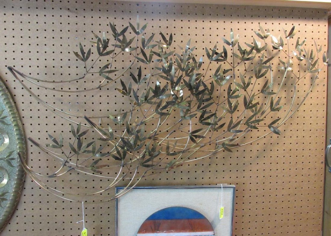 CURTIS JERE WILLOW BRANCH WALL SCULPTURE: SEE TITLE