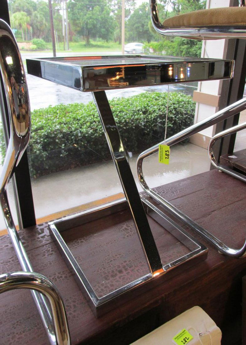 1960'S PACE COLLECTION "Z-TABLE": 20" HEIGHT