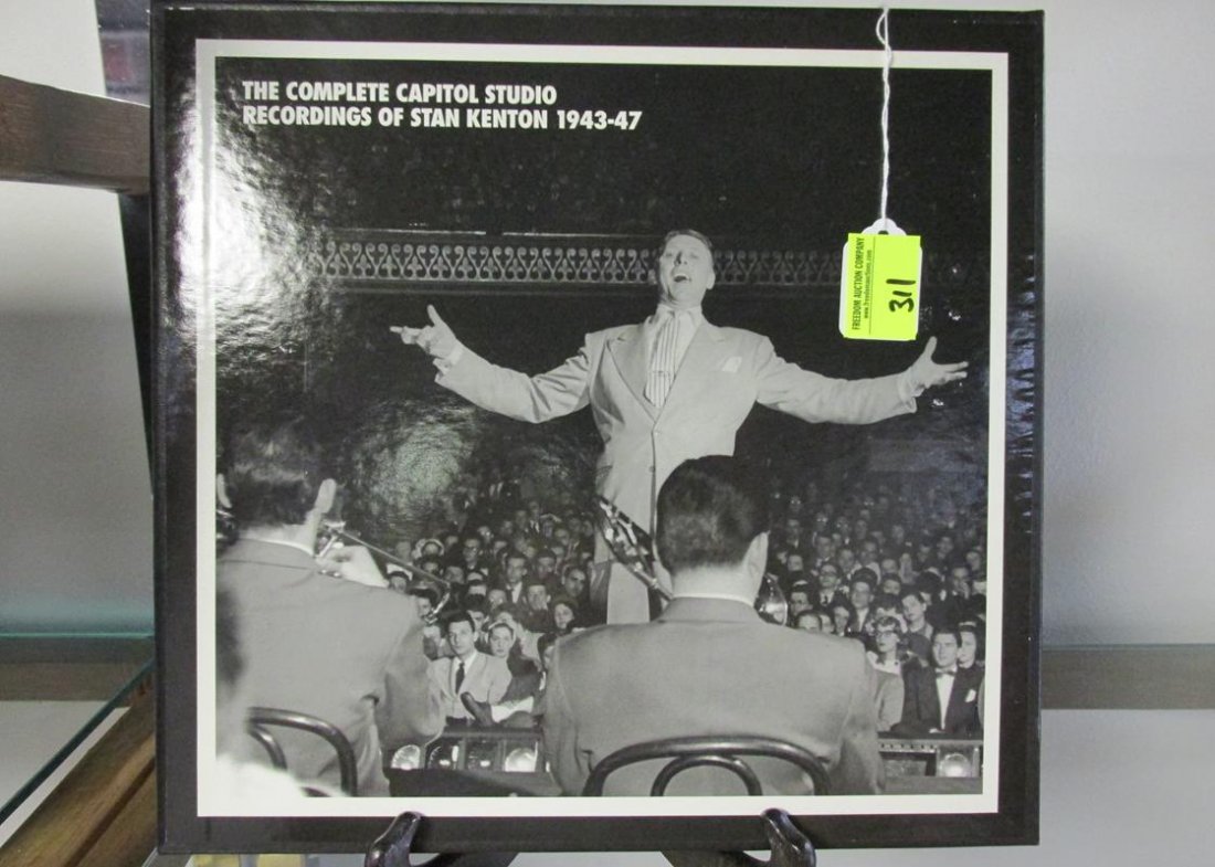 STAN KENTON 1943-47 COMPLETE CAPITOL RECORDINGS: CAPITOL RECORDINGS, CD SET WITH BOOK, #272 OF 5,000