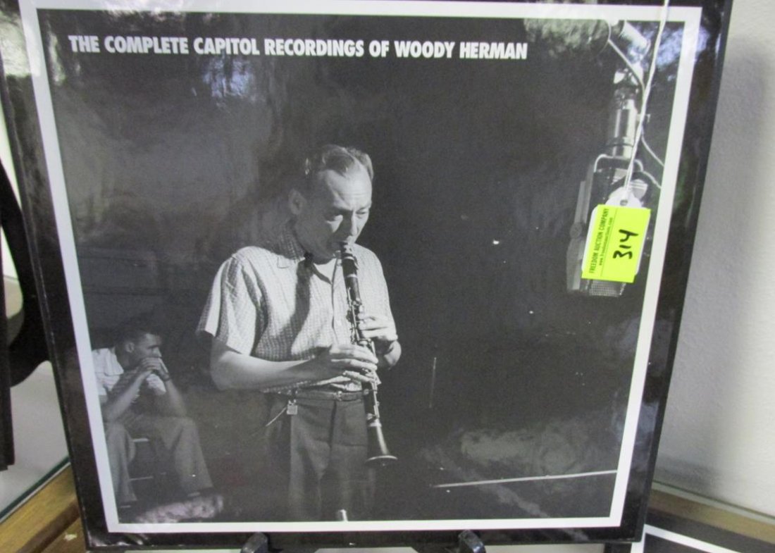 WOODY HERMAN, COMPLETE CAPITOL RECORDINGS: CAPITOL RECORDINGS, CD SET WITH BOOK, #1,785 OF 7,500
