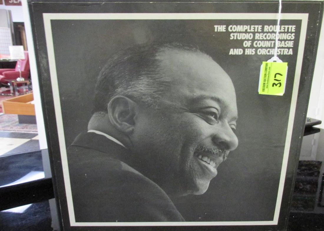 COUNT BASIE & HIS ORCHESTRA ROULETTE STUDIO RECORDINGS: COMPLETE ROULETTE STUDIO RECORDINGS, CD SET WITH BOOK, #449 OF 3,500