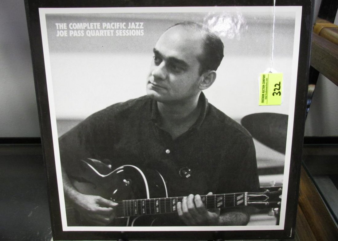 JOE PASS QUARTET COMPLETE PACIFIC JAZZ SESSIONS: COMPLETE PACIFIC JAZZ RECORDINGS, CD SET WITH BOOK, #542 OF 5,000