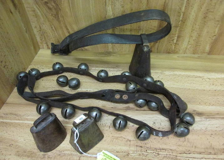 Grouping Of Bells Including Very Nice Sounding Sleigh