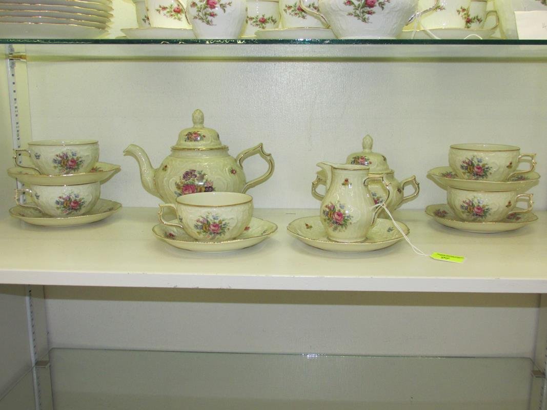 16 PC. ROSENTHAL-GERMANY TEA SET (1 of 2)