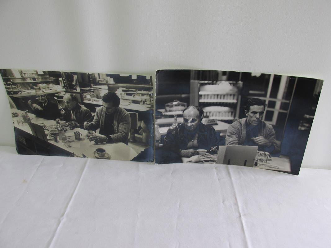 2 LIFE MAGAINE PHOTOGRAPHS OF WALLENDAS, DETROIT 1962: JOE CLARK FOR LIFE MAGAZINE PHOTOS TAKEN IN THE AFTERMATH OF THE TRAGEDY OF THE FALL OF 1962 WHICH KILLED TWO OF THE TROUPE AND PERMANENTLY DISABLED ANOTHER. 8.5"X13"