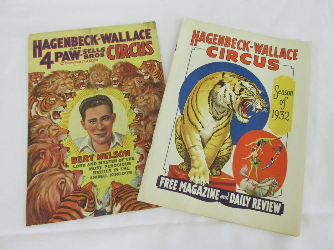 HAGENBECK-WALLACE PROGRAMS, 1932, 1935 (1 of 1)