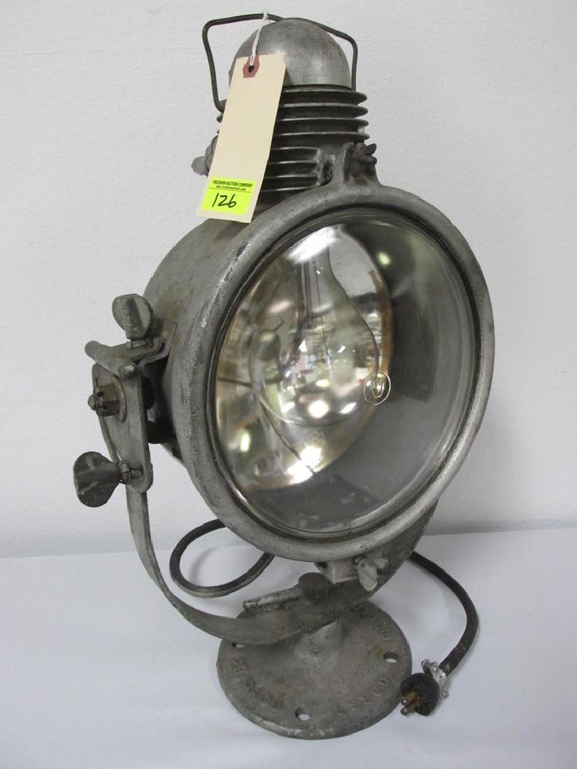 RARE - "GOLDEN GLOW" LOCOMOTIVE HEAD LAMP (1 of 6)