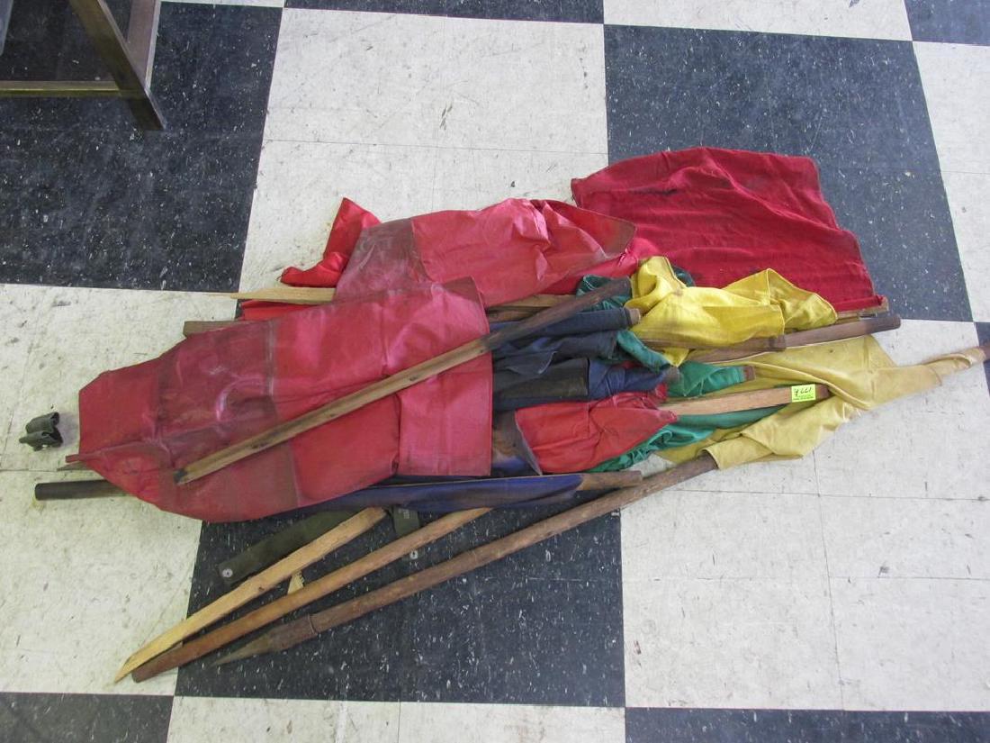 GROUPING OF RAILWAY WORKER SIGNAL FLAGS: SEE TITLE