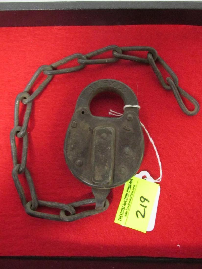 AMERICAN EXPRESS PADLOCK: SEE TITLE