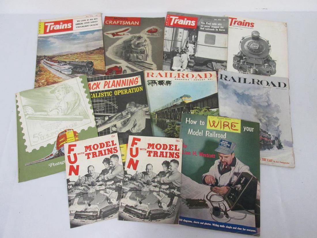 LOT OF VINTAGE RAILROAD MODELERS MAGAZINES (1 of 1)
