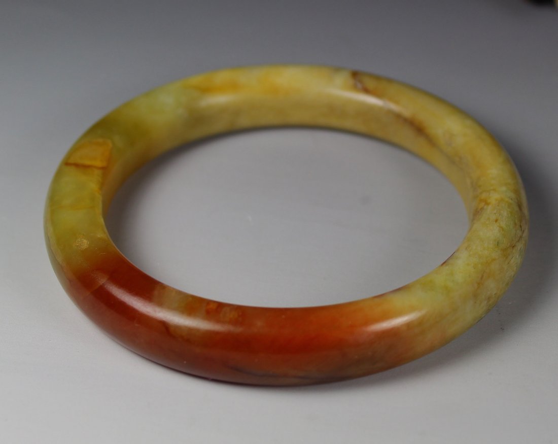 A Chinese Antique Jade Bangle (1 of 6)