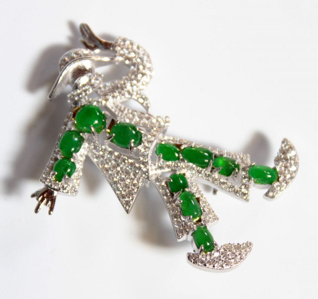 A Chinese Jadeite Brooch (1 of 4)