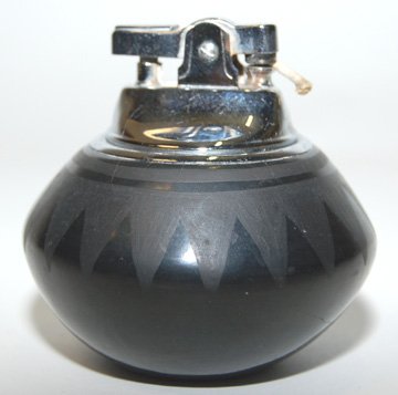 SAN ILDEFONSO POTTERY LIGHTER