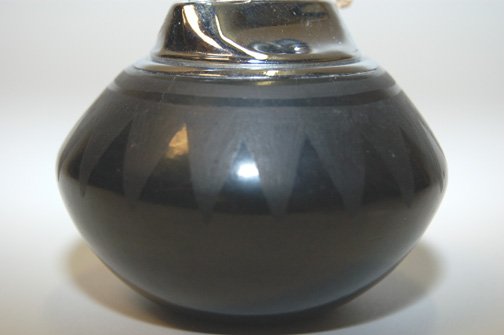 SAN ILDEFONSO POTTERY LIGHTER - 5