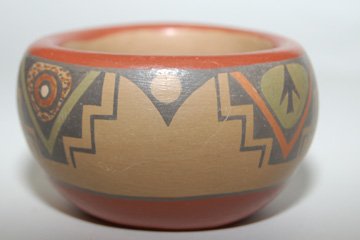SANTA CLARA POTTERY BOWL - 3