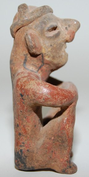 PRECOLUMBIAN POTTERY IDOL - 2