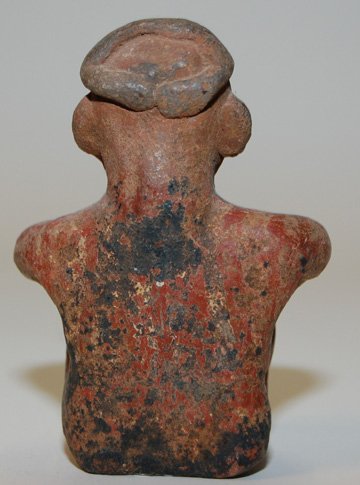 PRECOLUMBIAN POTTERY IDOL - 3