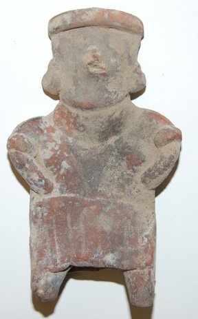 PRECOLUMBIAN POTTERY IDOL
