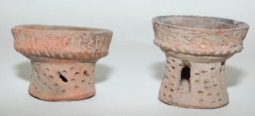TWO PRECOLUMBIAN POTTERY BOWLS
