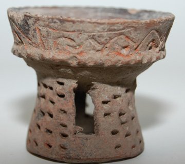 TWO PRECOLUMBIAN POTTERY BOWLS - 4
