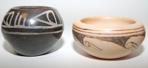 EIGHT PUEBLO POTS - 2