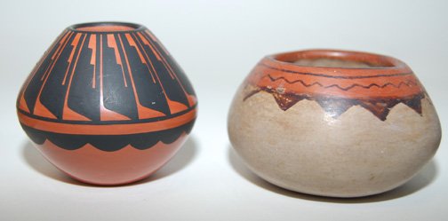 EIGHT PUEBLO POTS - 3