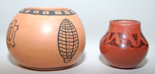 EIGHT PUEBLO POTS - 5