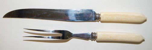 NORTHWEST COAST KNIFE & FORK - 2
