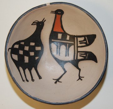 SANTO DOMINGO POTTERY BOWL