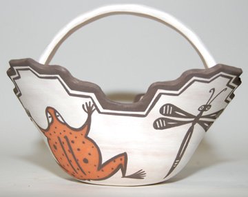 ZUNI POTTERY KIVA BOWL