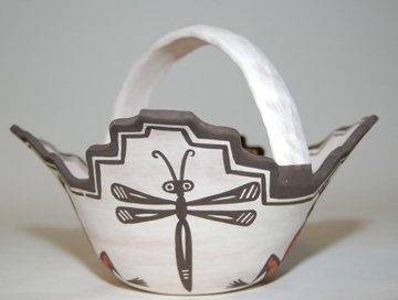 ZUNI POTTERY KIVA BOWL - 3
