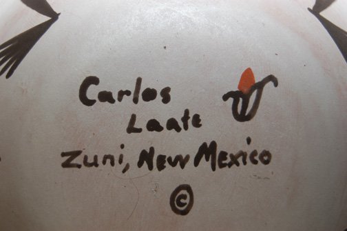 ZUNI POTTERY KIVA BOWL - 5