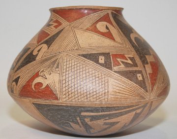 MATA ORTIZ POTTERY OLLA