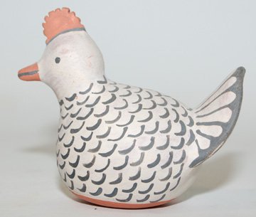 COCHITI POTTERY CHICKEN