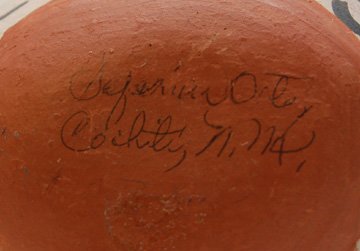 COCHITI POTTERY CHICKEN - 7