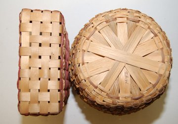 TWO GREAT LAKES BASKETS - 6