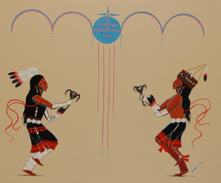 NAVAJO PAINTING - 2