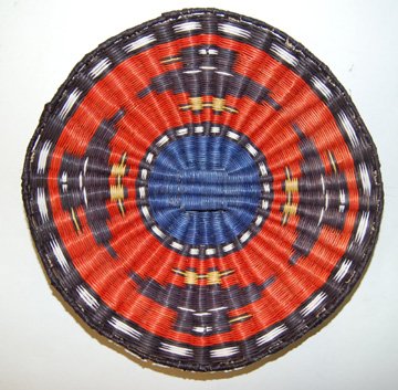 HOPI BASKETRY PLAQUE
