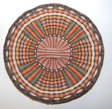 HOPI BASKETRY PLAQUE