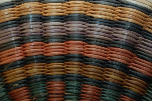 HOPI BASKETRY PLAQUE - 3