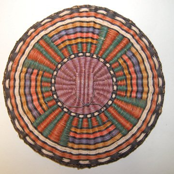 HOPI BASKETRY PLAQUE - 4