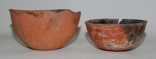 TWO ANASAZI POTTERY BOWL - 2