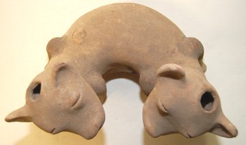 PRECOLUMBIAN POTTERY EFFIGY - 5