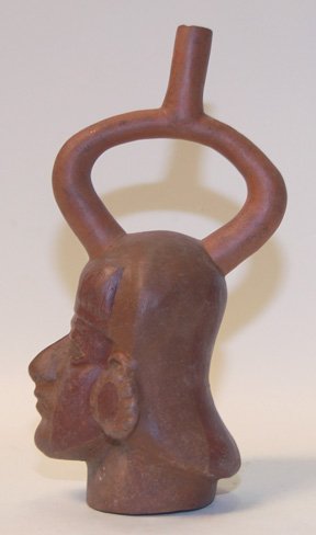 PRECOLUMBIAN POTTERY VASE - 2