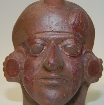 PRECOLUMBIAN POTTERY VASE - 4