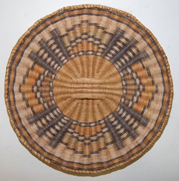 HOPI BASKETRY PLAQUE