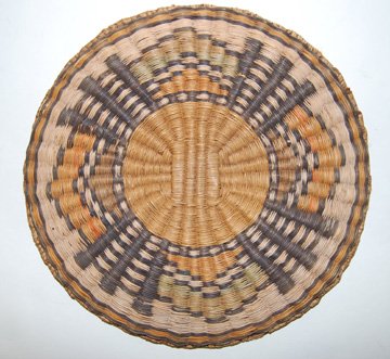 HOPI BASKETRY PLAQUE - 5