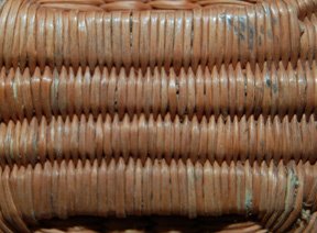 HOPI BASKETRY PLAQUE - 2