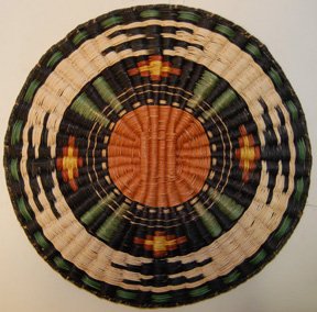 HOPI BASKETRY PLAQUE - 4